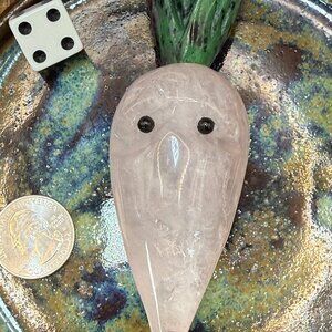 Rose Quartz Ruby Zoisite Carrot Carvings Caleb 4